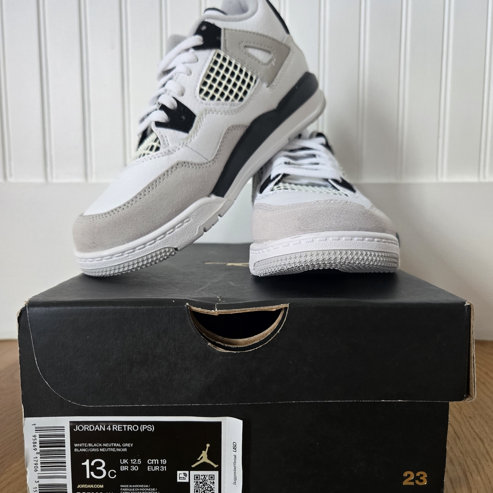 Nike Kids Sneakers - Black, White, Gray